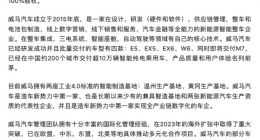 借壳上市失败后 威马汽车卖身开心汽车：出售100%股权