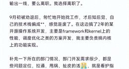 华为被劝退员工吐槽：技术栈很偏，感觉废了