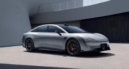 官方公开智界 S7 新车预告图 号称超越特斯拉 Model S