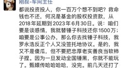 罗永浩又欠15亿，“真还传”迎来续集
