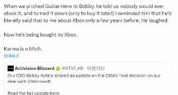 杀人诛心！Xbox联合创始人收购完成后发文嘲讽动视CEO