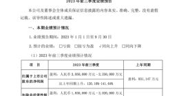 比亚迪：预计今年前三季度盈利205亿至225亿元