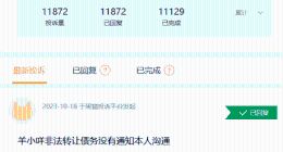 量化派旗下“羊小咩”的上万条投诉，毛利率大幅下滑