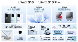 影棚级人像，光彩绽放 vivo S18系列正式发布