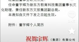 董宇辉又获新任命