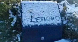 公司LOGO被人涂成了联想，华为没有理会