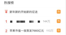 遭投行看衰 苹果市值一夜蒸发7660亿元