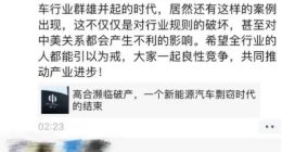 贾跃亭炮轰高合：行业耻辱、丁磊偷师乐视