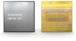 三星发布其首款36GB HBM3E 12H DRAM