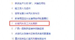 冲上热搜！长城汽车被曝员工大批离职，魏建军“一言堂”？