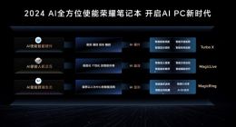 用AI重构PC，荣耀笔记本AI PC技术正式发布