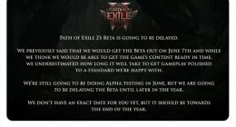 《流放之路 2》游戏 Beta 封测推迟，“游侠”职业预告放出