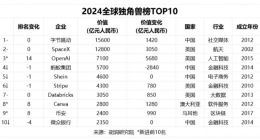 OpenAI超蚂蚁集团 胡润榜单上的“中国VS美国”