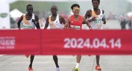 何杰夺冠北马惹争议，赞助商特步面临网友抵制压力