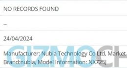 疑似努比亚Z60S Pro现身数据库：预计搭载骁龙8 Gen 3