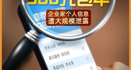 知名企业家个人信息遭大规模泄露，涉蜜雪冰城、荣盛、森马、蔚来等，平均约2分钱一条！卖家称数据上亿