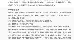 智己自动泊车翻车 官方回应：智驾负责人自费维修 将持续优化应对能力