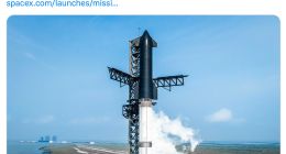 马斯克：SpaceX星舰已准备好第四次试飞，最快6月6日启动