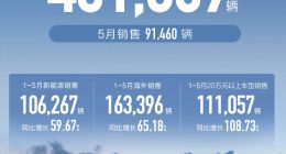 长城汽车5月销量91460辆，同比下降9.51%，长城应该有危机感了