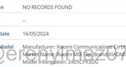 小米MIX Flip现身数据库：首款骁龙8 Gen3小折叠旗舰