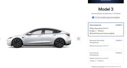 受欧盟关税影响，特斯拉中国产Model 3车型预计7月1日起涨价