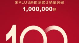 比亚迪宋PLUS累计销量破百万：新能源SUV市场里程碑
