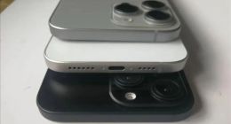 iPhone 16 Pro最新机模谍照曝光：3款配色 侧面拍照按键实锤
