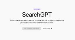 OpenAI关闭SearchGPT测试候补名单 仅为1万名用户提供访问权限