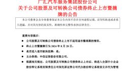 国内最大汽车经销商广汇8月28日摘牌退市：股票连续20个交易日低于1元