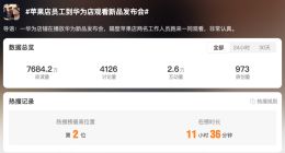 “苹果店员工到华为店观看新品发布会”上热搜 网友：又遥遥领先了
