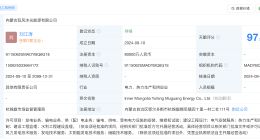 隆基乐叶等在内蒙古成立能源公司 注册资本8亿