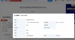 杨紫告黑粉网络侵权 杨紫新增维权案件