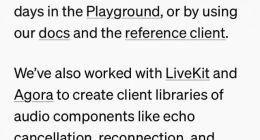 OpenAI发布实时API公测版 3家语音API合作者揭晓