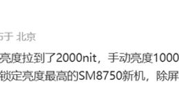 真我GT7 Pro屏幕参数曝光：全局亮度拉到2000nit 还有等深四微曲设计