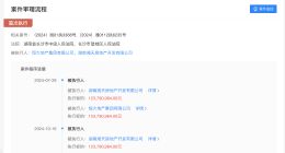 恒大地产等被强执1.35亿