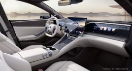 腾势Z9内饰公开：后排双“沙发 + 彩电”，将于11月上市