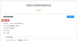 赵丽颖告黑粉侵犯名誉权 赵丽颖新增名誉权纠纷案件
