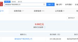 碧桂园地产被强制执行2.4亿