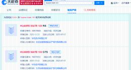 华为已成功注册MATE70相关商标 华为MATE相关商标已注册到MATE100