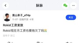 刚发布完新品 Rokid就被传拖欠员工工资