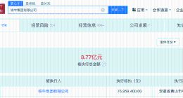 铁牛集团等被恢复执行7695万