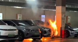长城魏牌新能源汽车停车场内起火，网友质疑存在安全隐患