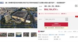 折叠屏手机鼻祖柔宇资产二拍：降价2.5亿 无一人报名