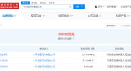 一汽丰田被恢复执行347万