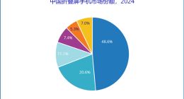 华为称霸折叠屏手机市场！2024年国内份额近50% 稳居第一