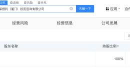 保利国际在厦门成立中保银利投资咨询公司 注册资本1亿