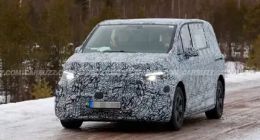 奔驰新一代纯电V级谍照曝光，豪华电动MPV即将在国内上市