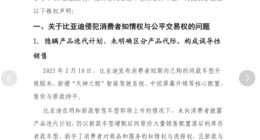 汽车·315|763位比亚迪车主联名维权，控诉比亚迪“知新卖旧”