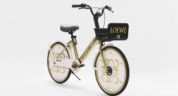 LOEWE罗意威与哈啰合作推出限定金色单车及“罗意威金色骑旅”限时体验