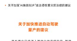 雷军2025两会建议：加快推进自动驾驶量产、优化新能源汽车号牌设计